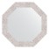 Mirror in the baguette frame, honeycomb aluminum 70 mm, 57x57 cm
