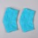 Pedicure heater, moisturizing, terry, with silicone tab, One Size, Blue Color