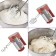 Mixer KitFort KT-3426, manual, 300 watts, 5 speeds, orange