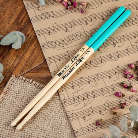 Drum sticks Music Life, 7a, maple, green