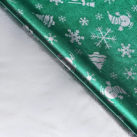 Flogi foil film "Snowman", 70 × 50 cm, green