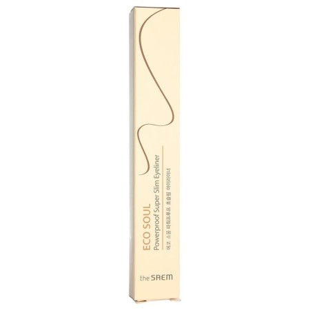 Eye -eyed eyeliner Eco Soul PowerProof Super Slim Eyeliner BR05_C 0.1 g-3