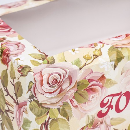 Packaging for 6 cupcakes with a window, "For You", 25 x 17 x 10 cm-3