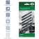 Coal pressed gamut "Studio", medium softness, square, 6pcs, blister, euro suspension