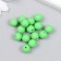 Busina silicone "Round" green grass d = 0.9 cm