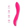 Unrealistic vibrator Jos Twig, 5 modes, silicone, pink color, 20.5 cm, D 3.4 cm