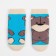 Noski children's terry, turquoise color, size 12-14