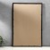 Photo frame plastic 40x60 cm black (508) (plastic screen)