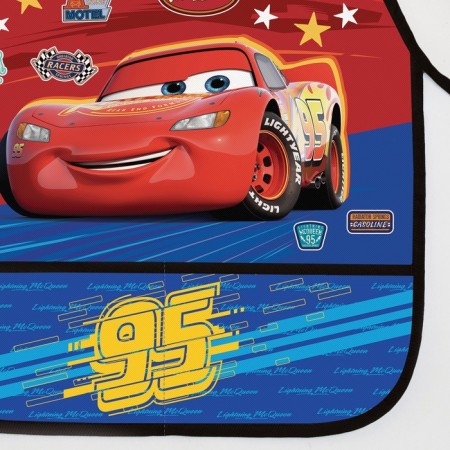 Apron with overshrower children's "Cars", 49x39 cm-8