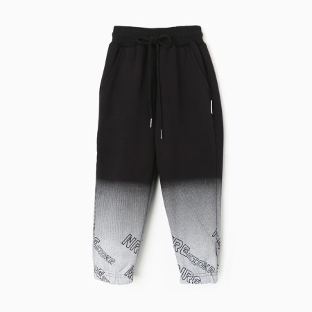 Sports pants for boys, I have been launched, black, height 98-104 cm