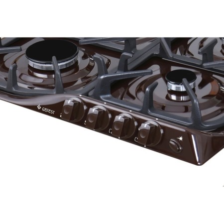 GEFEST GEFEST SG SN 1210 K7, gas, 4 burners, brown-1