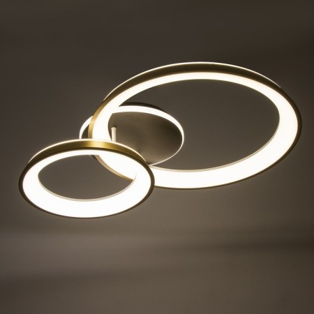 Causteen with PDD "Anello" 2xled 3000-6000k 184W black and gold 86x60x16 cm Bayerlux-3