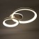 Causteen with PDD "Anello" 2xled 3000-6000k 184W black and gold 86x60x16 cm Bayerlux