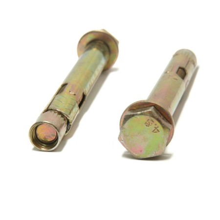 Anchor bolt of scrap, galvanized, 12x100 mm, 50 pcs-5