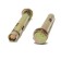 Anchor bolt of scrap, galvanized, 12x100 mm, 50 pcs