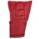 Skyway automatic transmission lever cover, artificial leather, red, S06201015