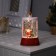 LED figure "Santa Claus" 8 × 14.5 × 4.2 cm, plastic, batteries AAAX2 (not in the kit), glow warm white