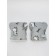 Clus on the handle of the stroller Amarobaby Snowy Travel "Dinosaurs", the color is gray
