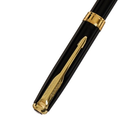 Handle Gift ball in the leatherette case is swivel pb s, black/gold housing-3