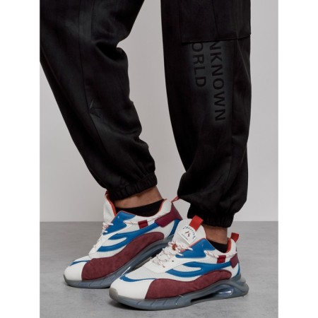 Joggers are sports male, size 50, black color-14