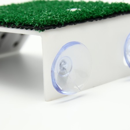 Bridge for turtles is small, on suction cups, 14 x 7.8 x 4.8 cm-4