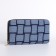 Women's wallet with lightning, blue color