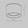 Technical C090CL4K-W HYDRA, 105x105x70 mm ceiling lamp, LED, 10W, 870LM, 4000K, white color