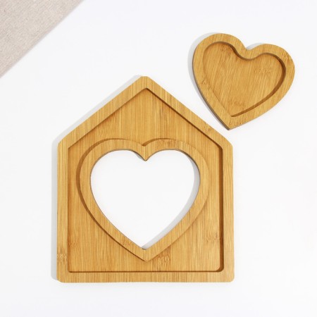 Menzhitsa wooden team "House", 24 x 20.6 cm-1