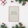 Wooden postcard "Magic New Year!" 10 x 15cm, New Year