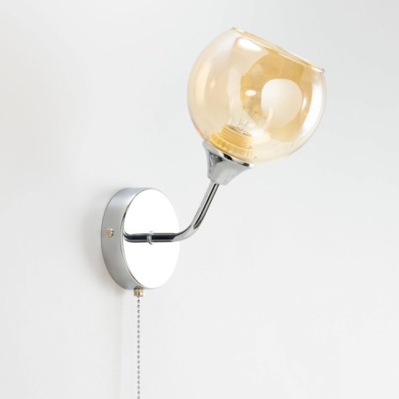 Sconces Citilux "til" CL138315, 12x27 cm, 1x60W, e27, brown color-7