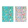 A5+notebook, 60 sheets on the crest of Floral Meadow, hard cover, matte lamination, block 100 g/m2