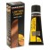 Shoe cream Tarrago Leather Cream 014, steel color, a tube with a sponge, 75 ml