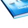 Business notebook A5 160 sheets in the Cage "Island of Dreams", solid cover, glossy lamination, mix