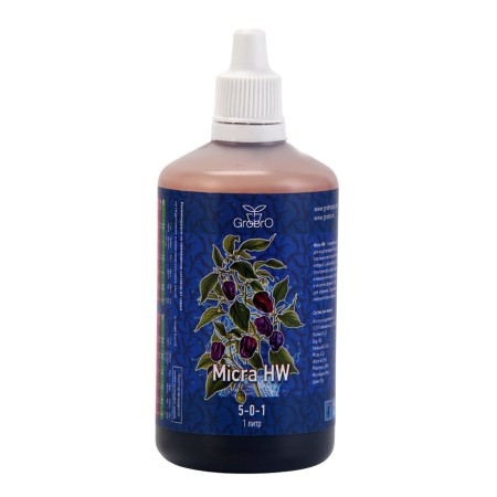Fertilizer for hydroponics "Grobro" Serious Micra HW, 100ml