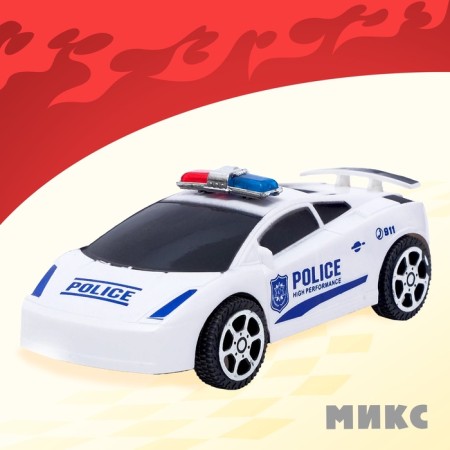 Inertial car "Road Patrol", mix-10