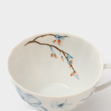 Porcelain Tea Service "Moments of Spring", 13 items-7
