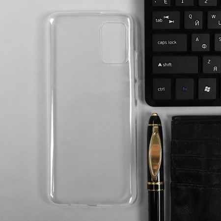 PERO cover for Samsung A02S, silicone, transparent-1