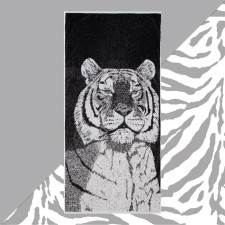 Timnoye Ethel Tiger towel 70x130cm, 100% cotton, 420g/m2