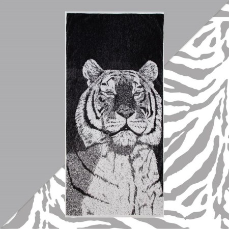 Timnoye Ethel Tiger towel 70x130cm, 100% cotton, 420g/m2