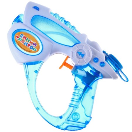 Water gun "Blaster", blue tractor mix-6
