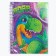 Diamond mosaic with a partial filling for children on the “Dino” notebook, 11 x 15 cm, 48 sheets