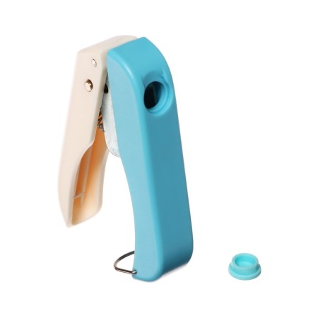 The hole punch is small, on one hole 6 mm-4
