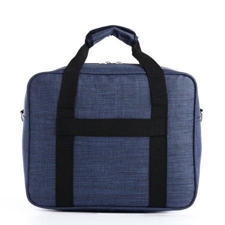 Road bag with lightning, long belt, blue color-1