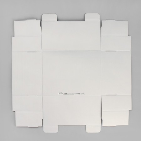 Gift folding box, packaging, "gray", 31.2 x 25.6 x 16.1 cm cm-6