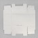 Gift folding box, packaging, "gray", 31.2 x 25.6 x 16.1 cm cm