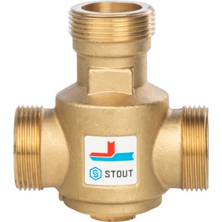 Mixing valve stout SVM-0030-325508, 1 1/4 "external thread, 70 ° C-1