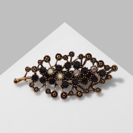 Black "Branch" of blueberries, the color is blue-radiant in black gold-2