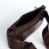 Board belt on a zipper, 2 outer pockets, brown color