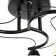 Chandelier "Edott" 3he27 40w Black 43x43x25 cm Bayerlux