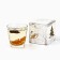 New Year's gel candle in a glass with a decor inside “New Year: Mulledwine” 5 x 5 x 6 cm